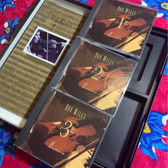 Bob Wills and His Texas Playboys "Encore" 3 Disc CD Box Set Western Swing 🎶🎹🎶 - Picture 10 of 15